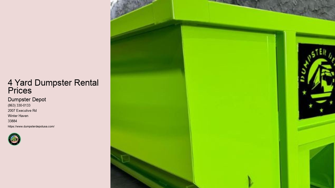 Waste Disposal Dumpster Rental