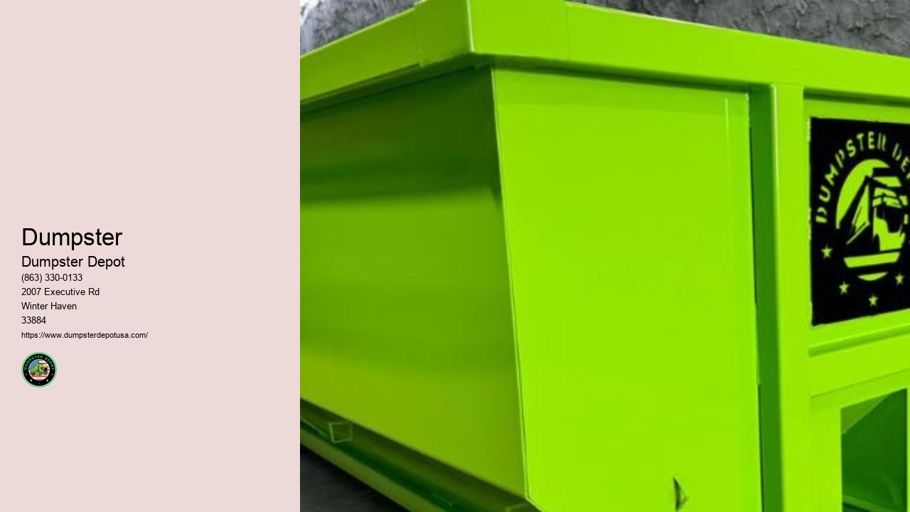 Yard Waste Dumpster Rental Near Me