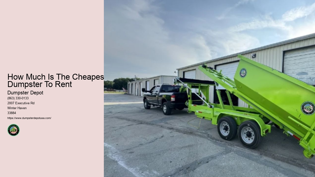 Cheap Dumpster Rental Winter Haven FL