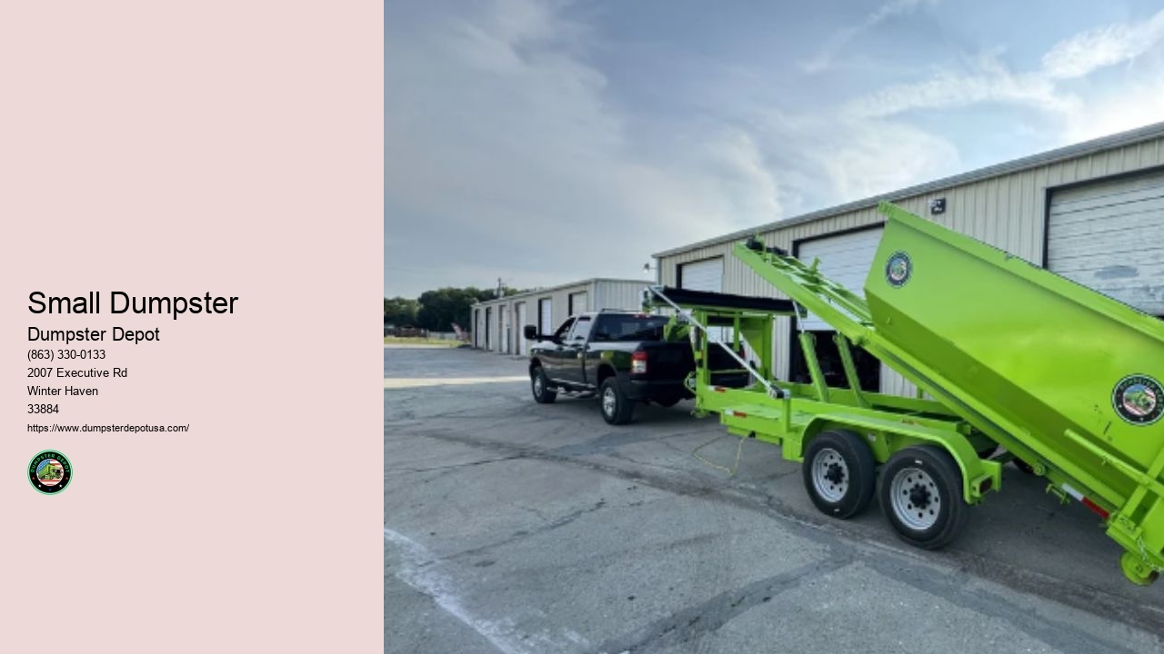 Small Dumpster Rental